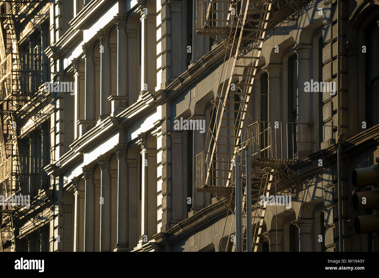 Fire Escape New York High Resolution Stock Photography and Images Alamy