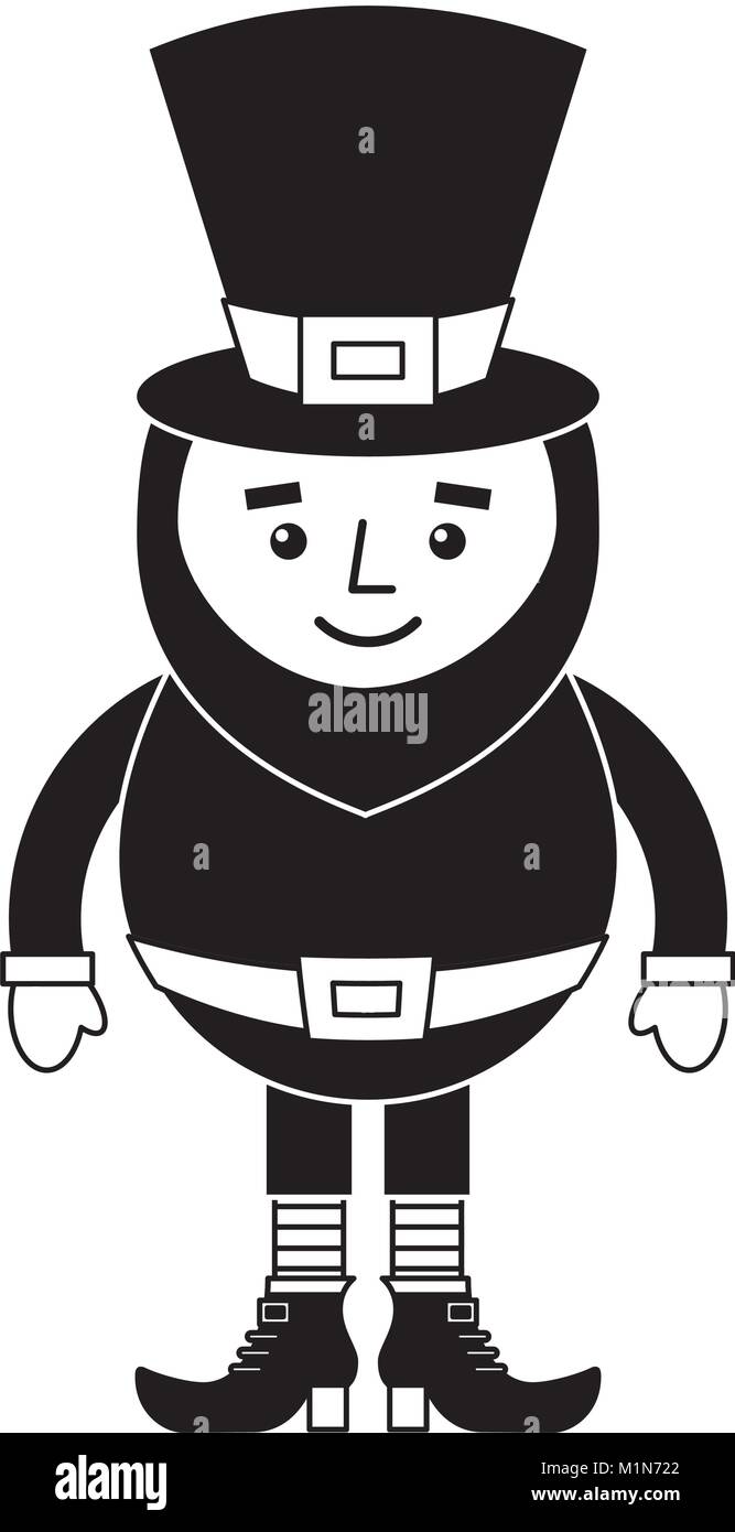 smiling leprechaun cartoon st patricks day character Stock Vector Image ...
