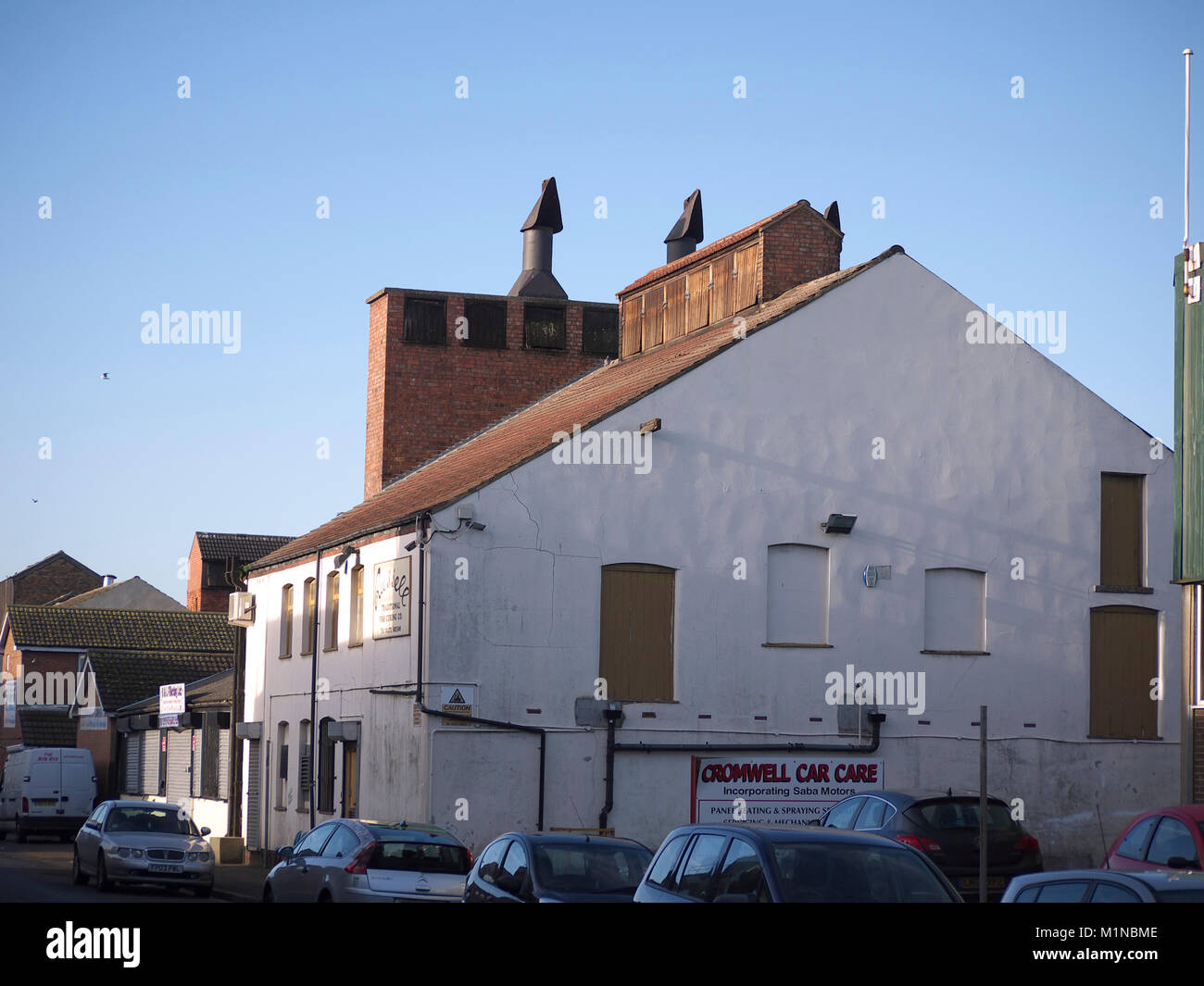 Fish Smoke house Riby street Grimsby Stock Photo Alamy
