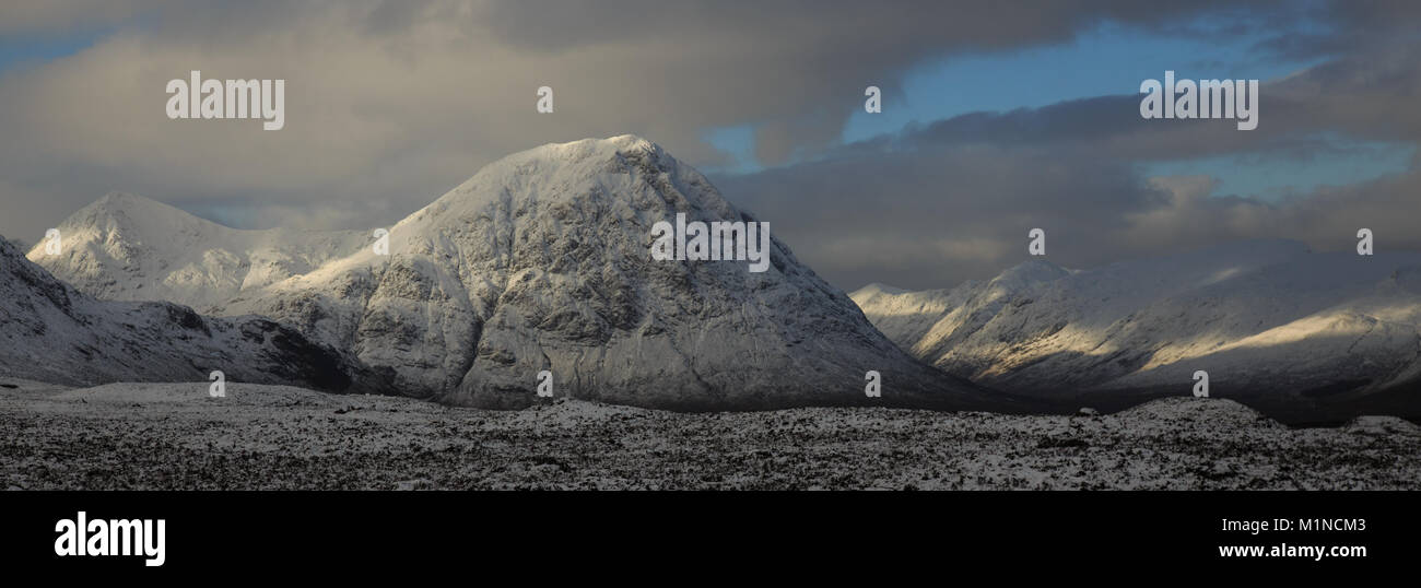 Lochan Na H'Achlaise, Rannoch Moor, Glen Coe, Scotland Stock Photo - Alamy