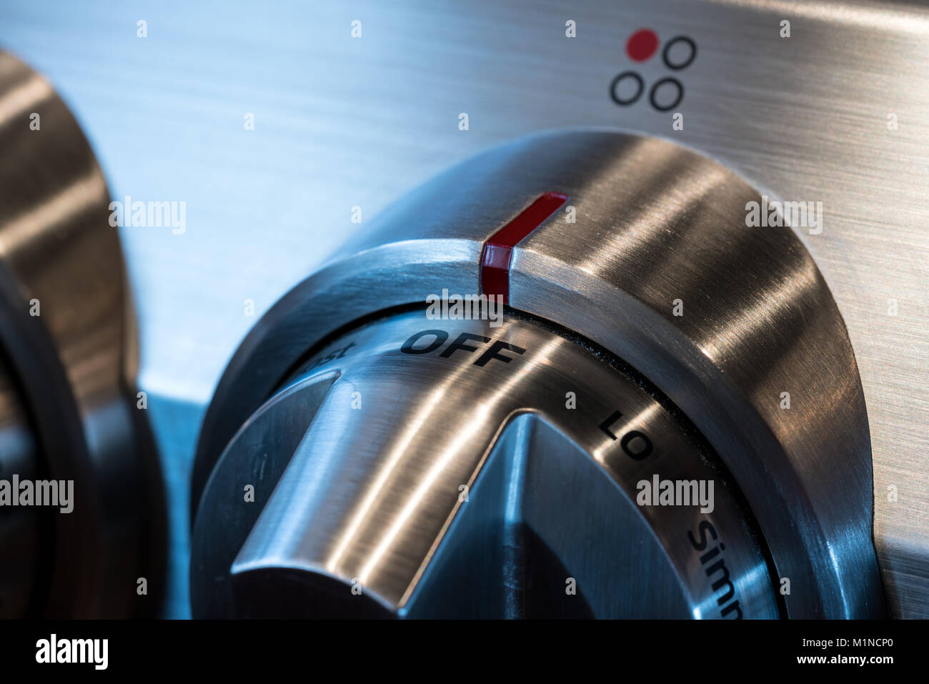 Oven temperature knob hires stock photography and images Alamy