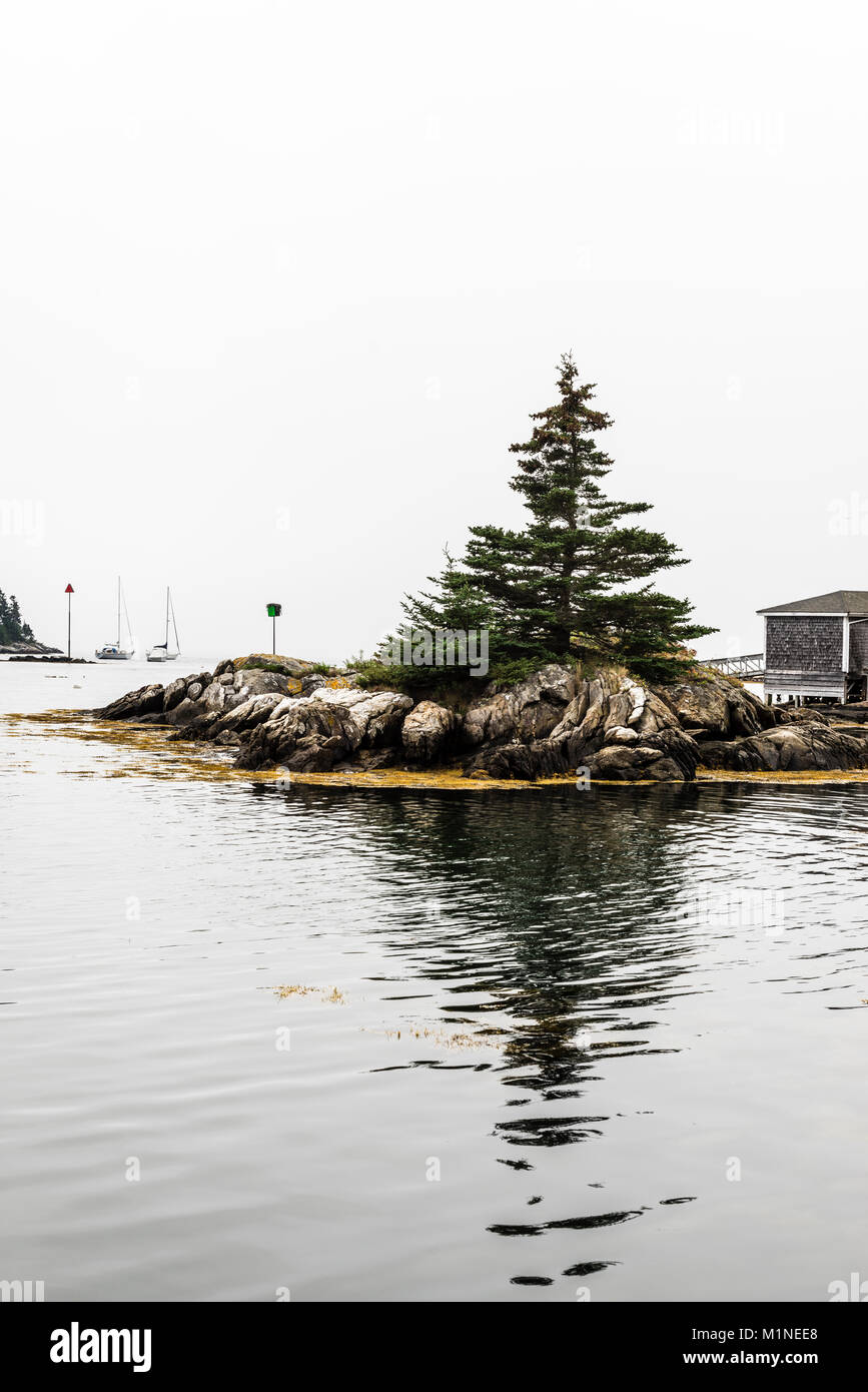 Christmas Cove South Bristol, Maine, USA Stock Photo Alamy