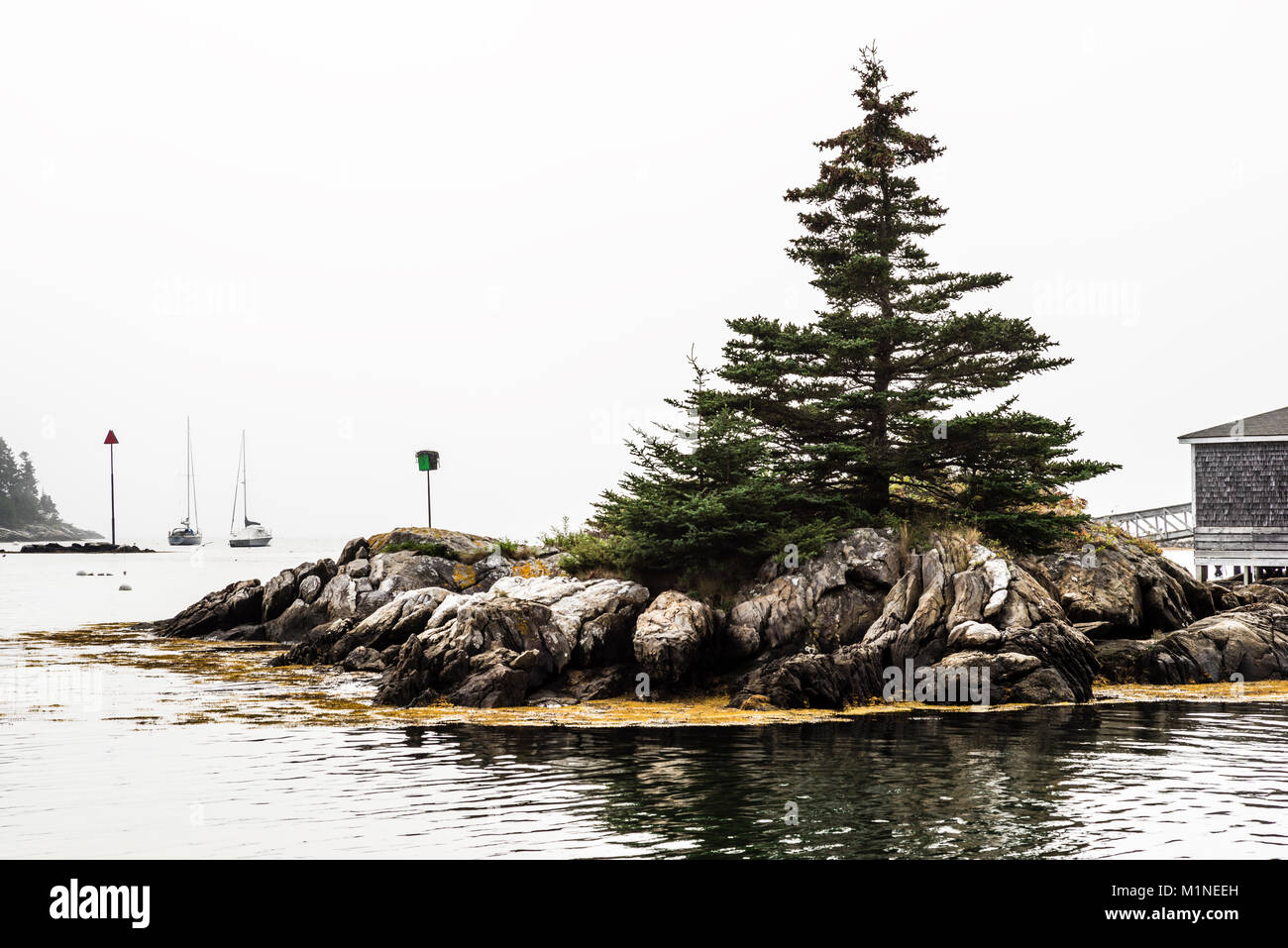 Christmas Cove South Bristol, Maine, USA Stock Photo Alamy