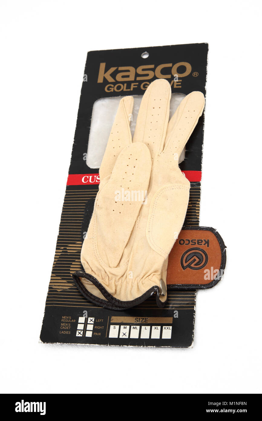 Kasco Leather Ladies Golf Glove Stock Photo