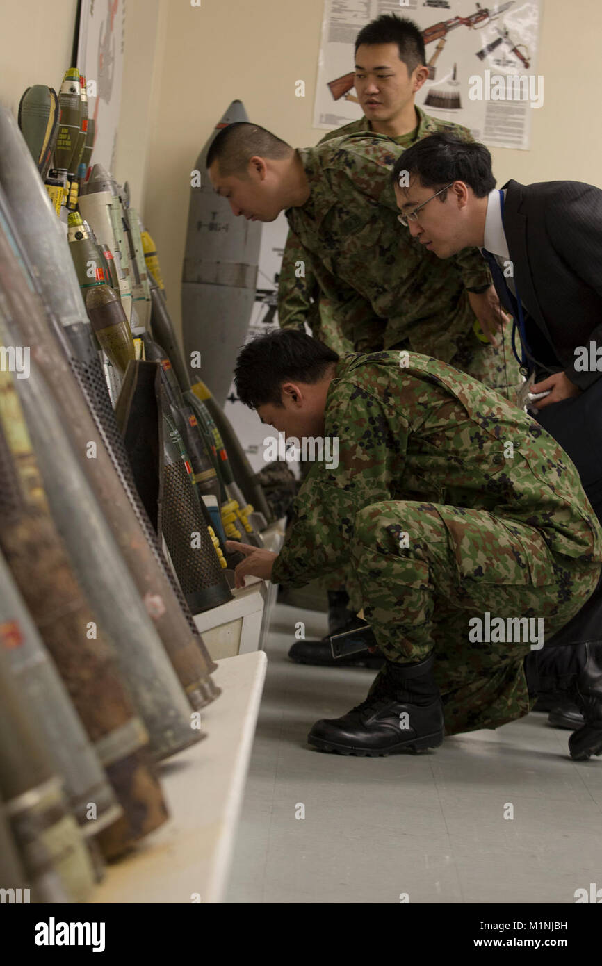 CAMP FOSTER, OKINAWA, Japan Japan Ground SelfDefense Force explosive