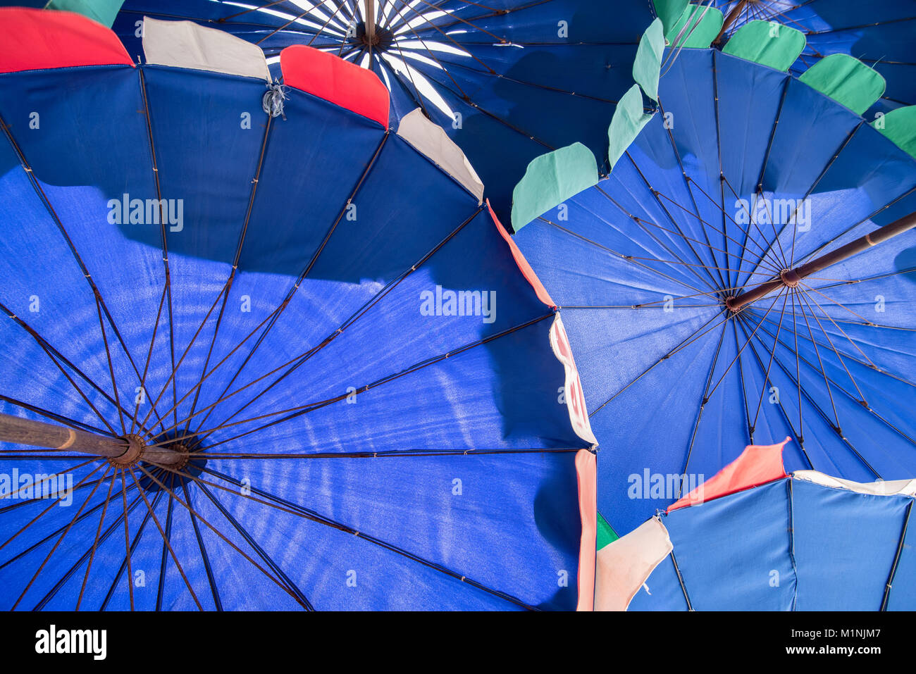 umbrella beautiful color Stock Photo