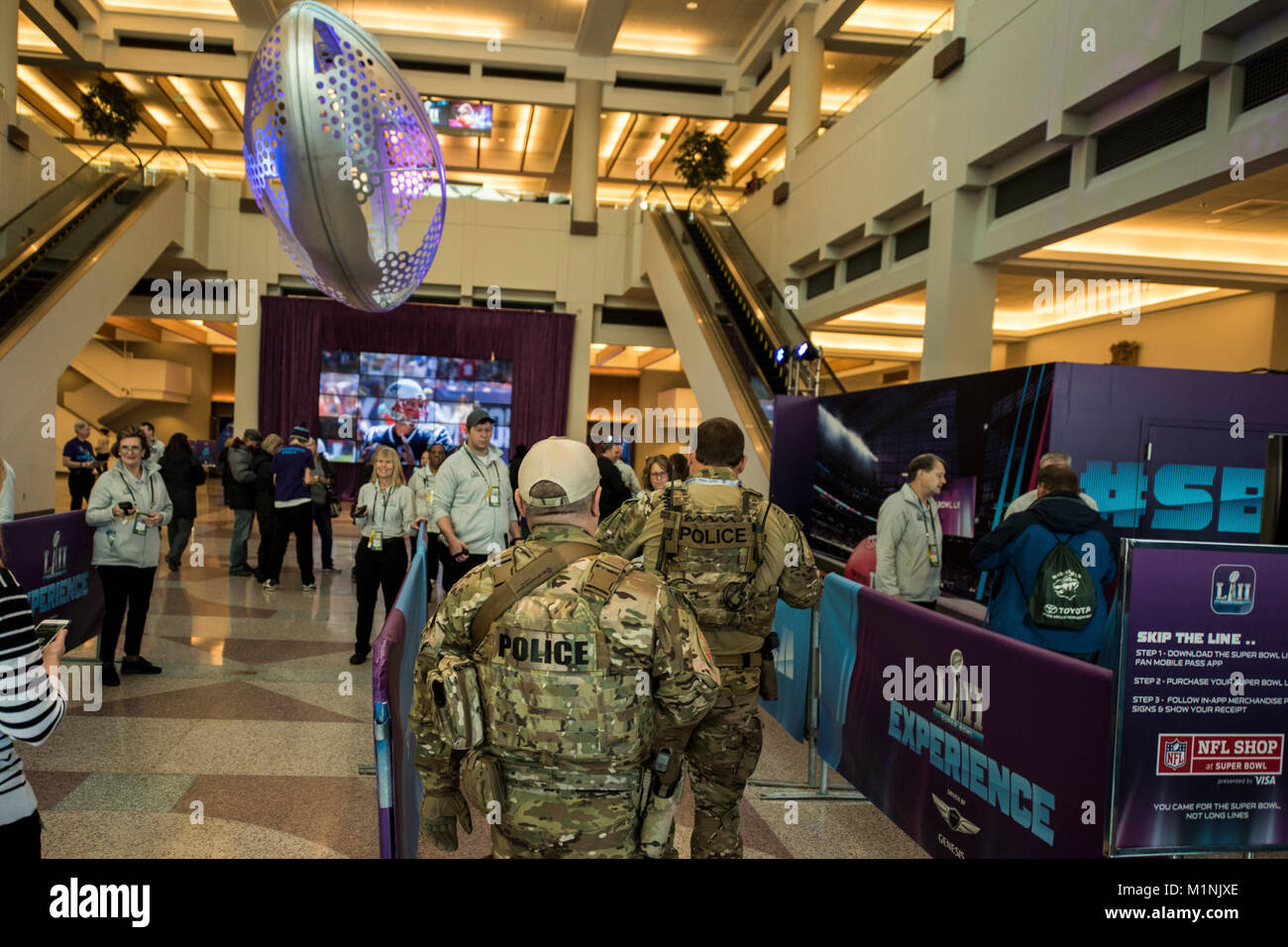 HSI SRT members have been providing security at the Super Bowl