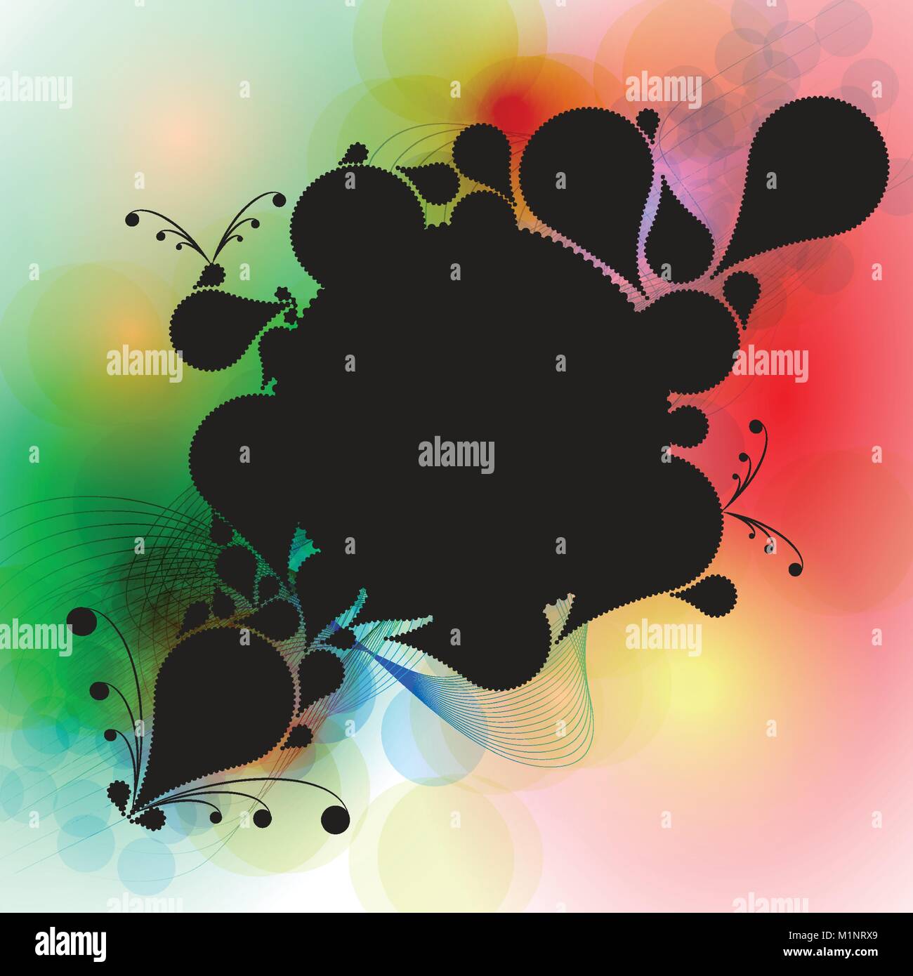 Colorful abstract background vector Stock Vector Image & Art - Alamy