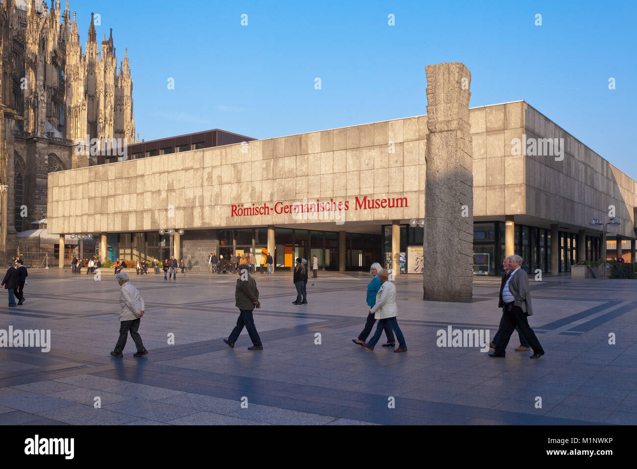 Germany, Cologne, the Romano-Germanic Museum at the Roncalli square
