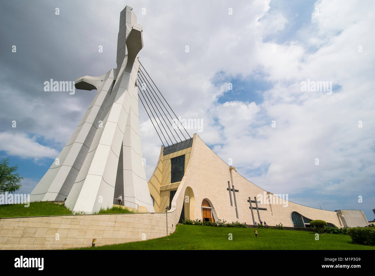 St. Paul's Cathedral, Abidjan, Ivory Coast, West Africa, Africa Stock Photo