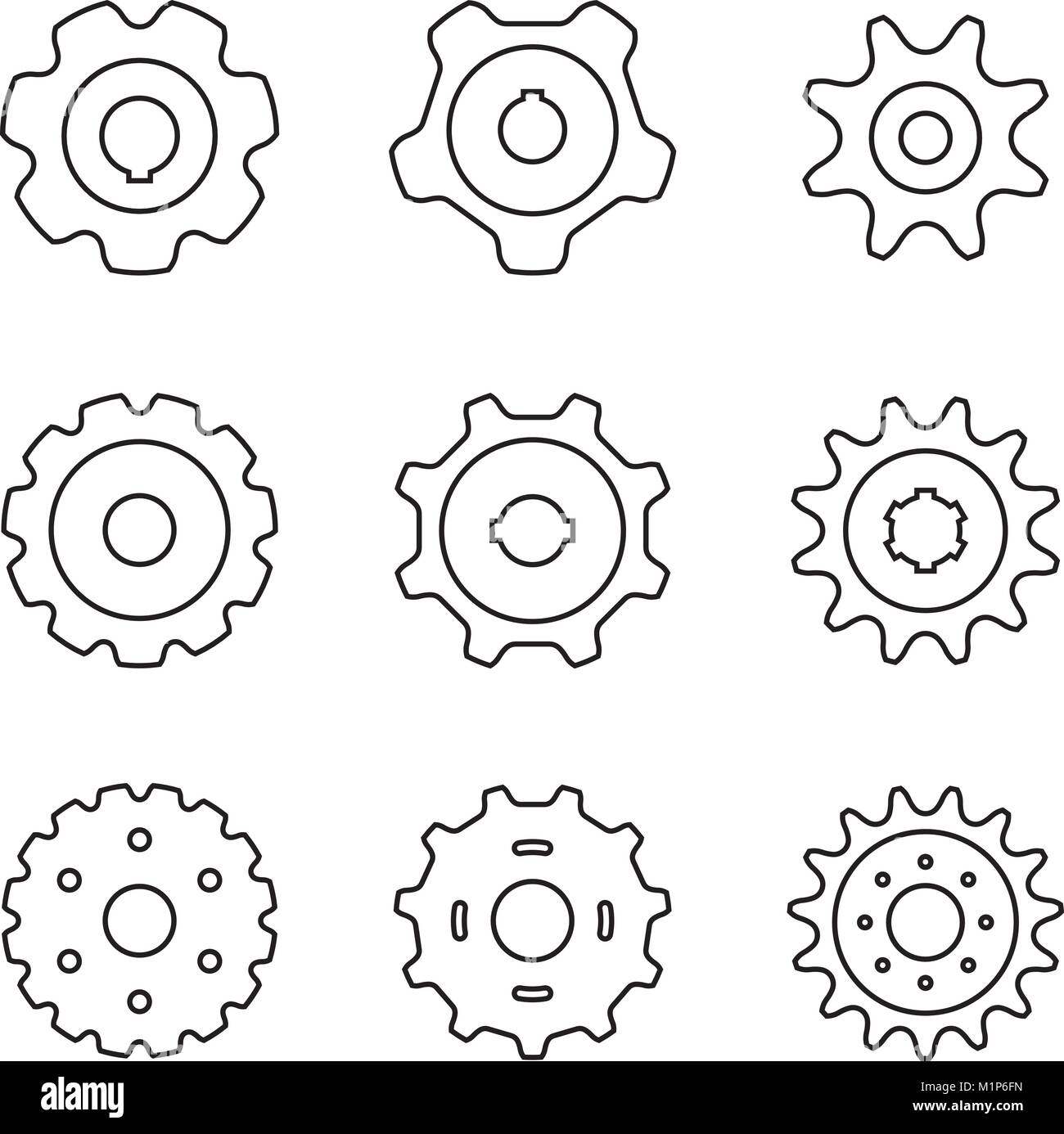 Sprocket Black and White Stock Photos & Images Alamy