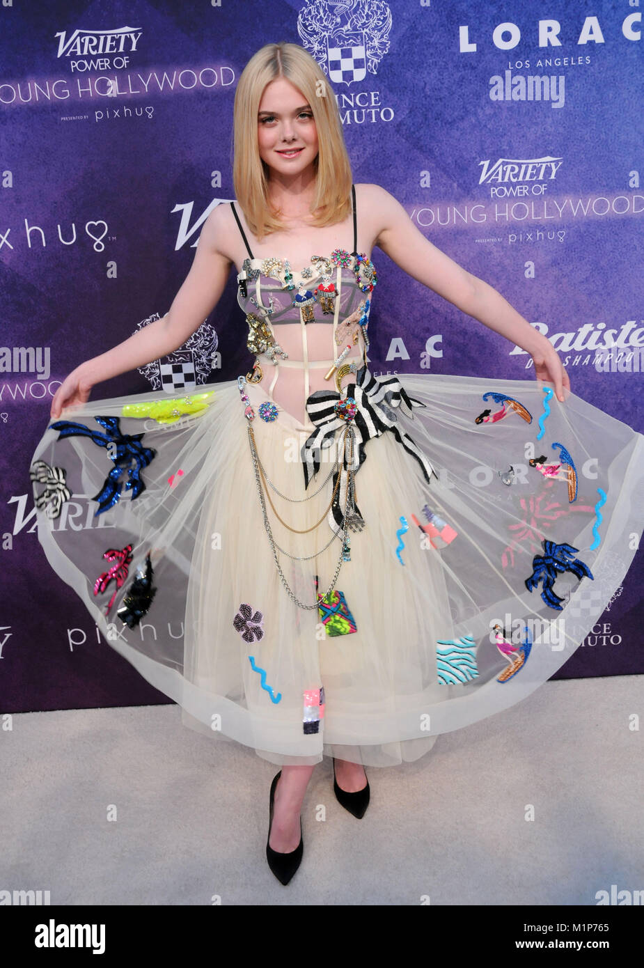 LOS ANGELES, CA - AUGUST 16: Actress Elle Fanning attends Variety's ...