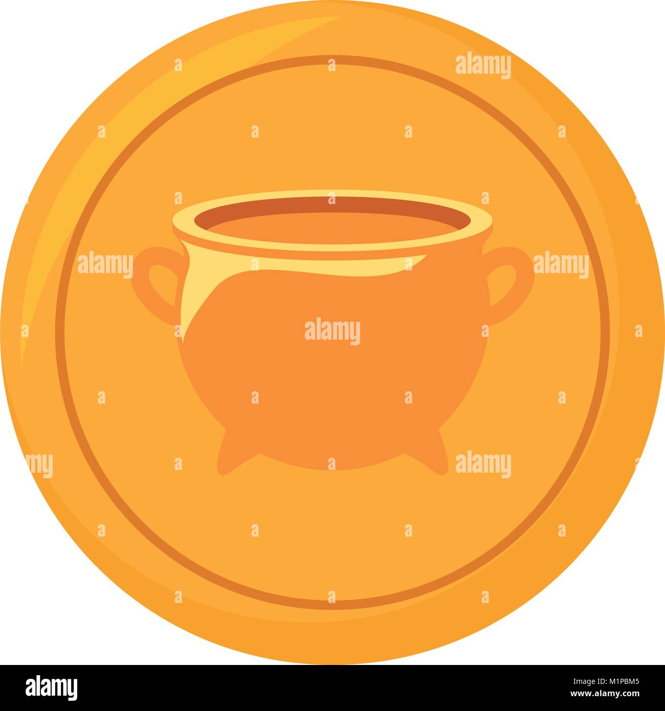 golden coin design Stock Vector Image & Art - Alamy