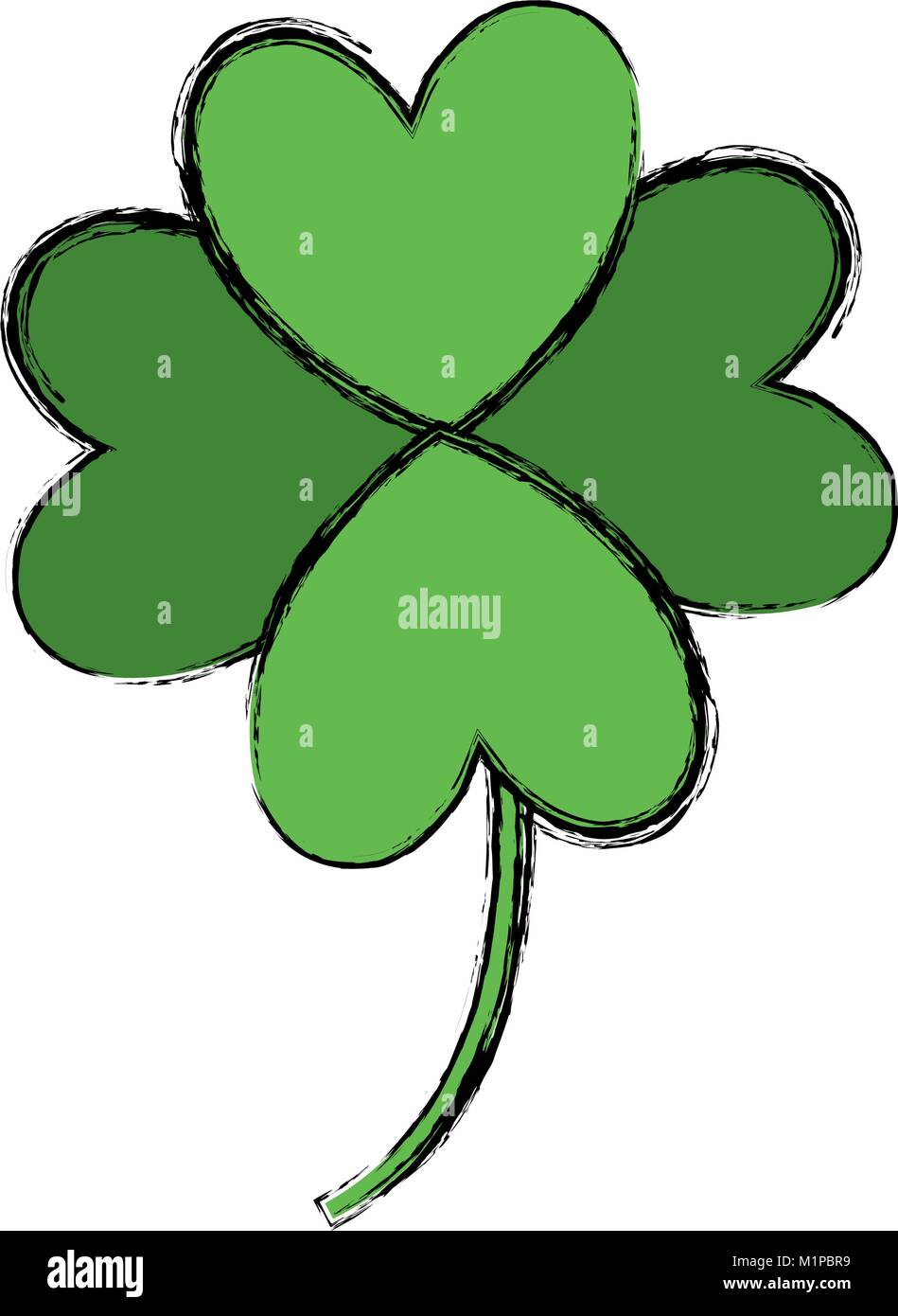 clover vector illustration Stock Vector Image & Art - Alamy