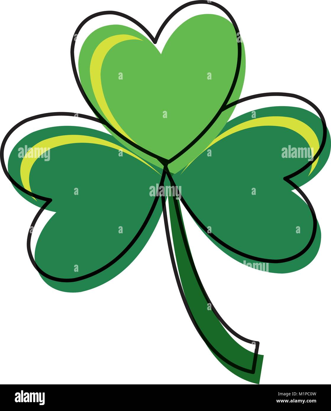 clover vector illustration Stock Vector Image & Art - Alamy