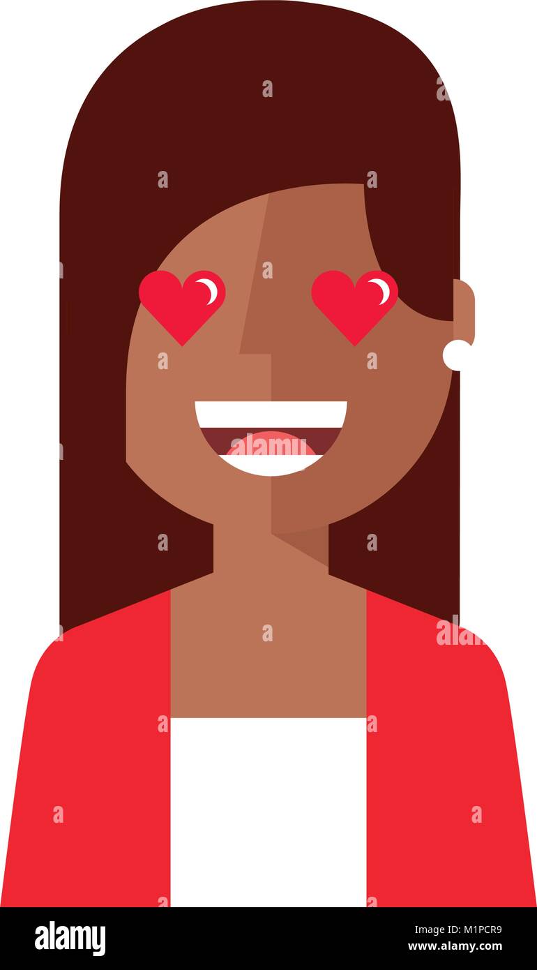 lovely young woman avatar character Stock Vector Image & Art - Alamy