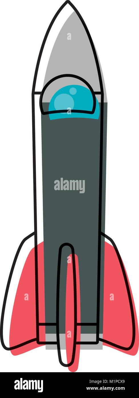 Space rocket icon Stock Vector Image & Art - Alamy