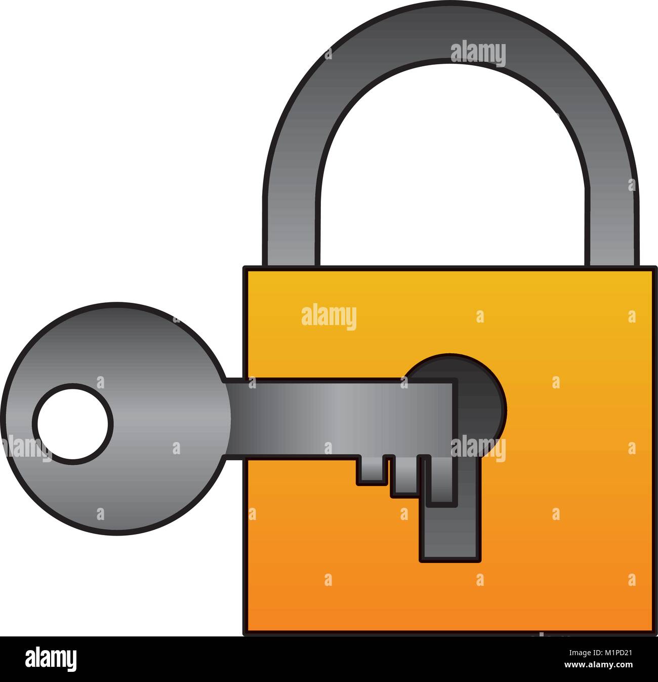 safety lock icon image Stock Vector Image & Art Alamy