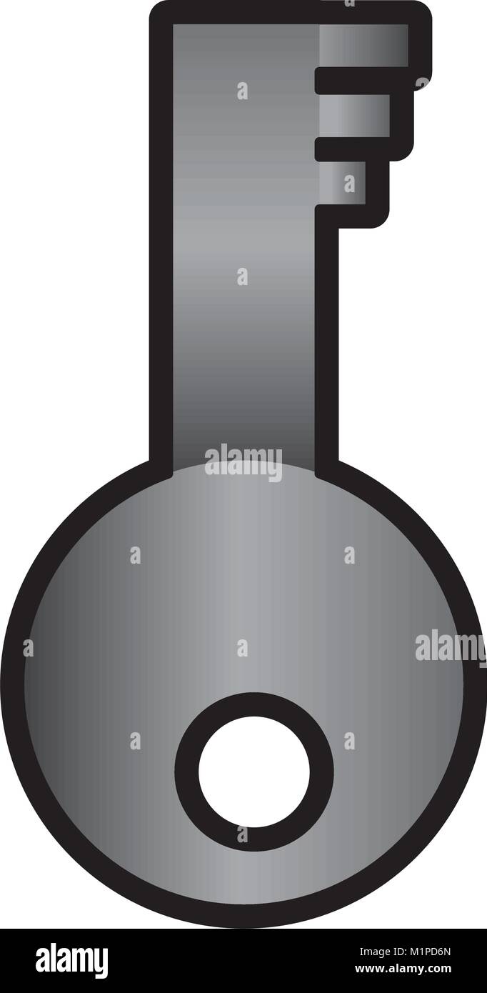 key isolated icon image Stock Vector Image & Art - Alamy