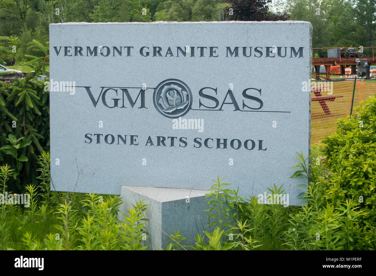 Vermont Granite Museum Barre VT Stock Photo Alamy