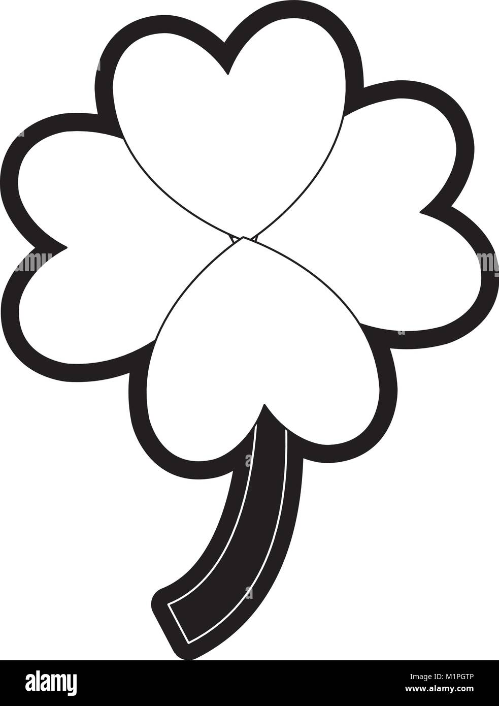 Shamrock icon image Stock Vector Image &amp; Art - Alamy