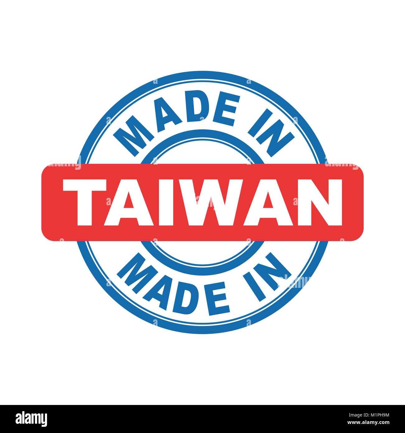 Made in Taiwan. Vector emblem flat Stock Vector Image & Art - Alamy