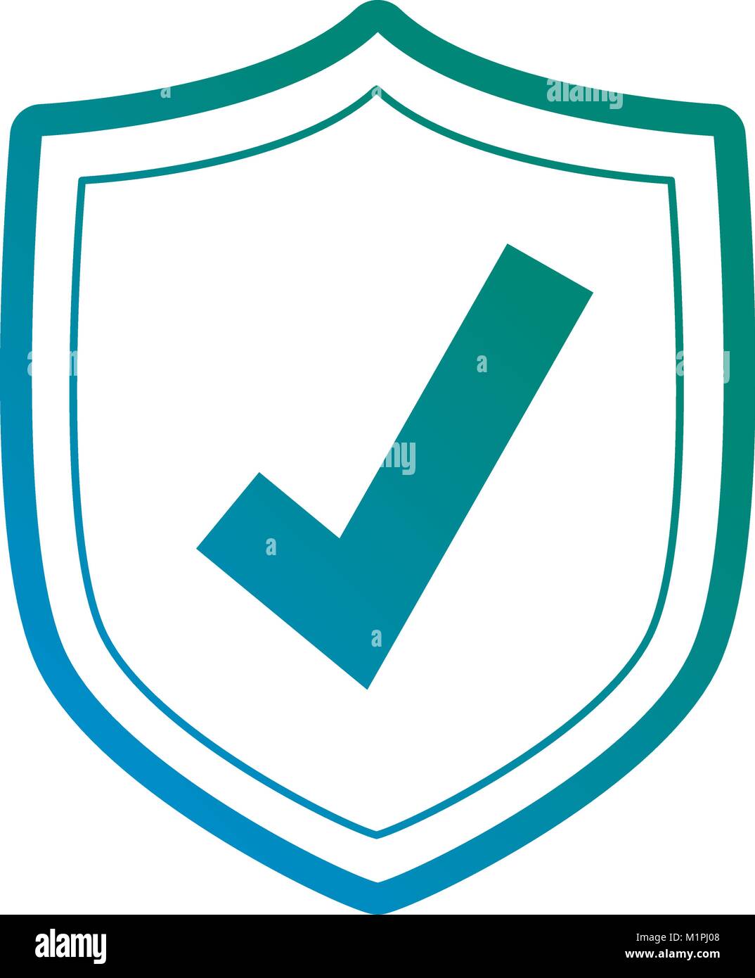 Security shield icon Stock Vector Image & Art - Alamy