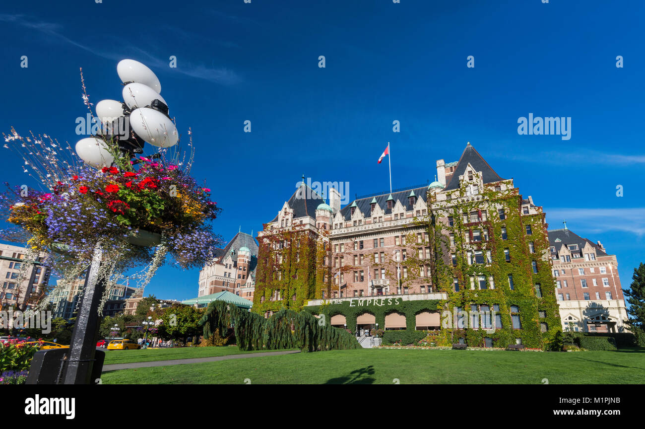 Fairmont Empress Hotel, Victoria, Vancouver Island, British Columbia