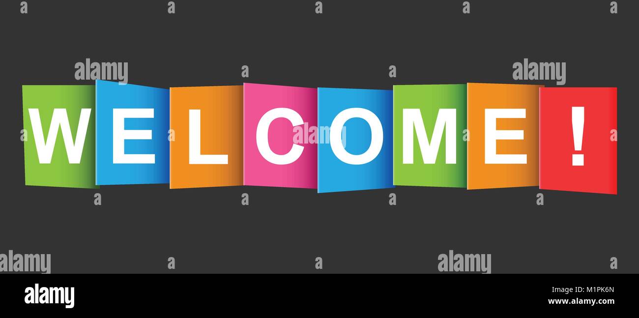 tag. Market message. Flat vector illustration on black