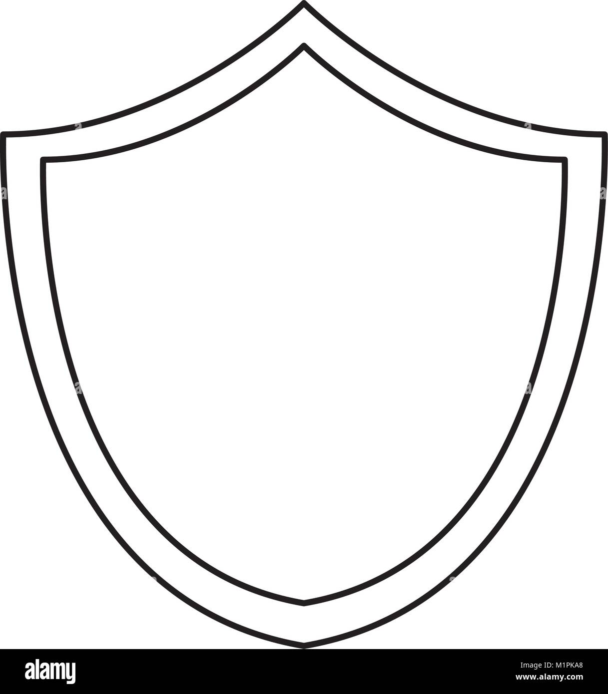 Security shield icon Stock Vector Image &amp; Art - Alamy