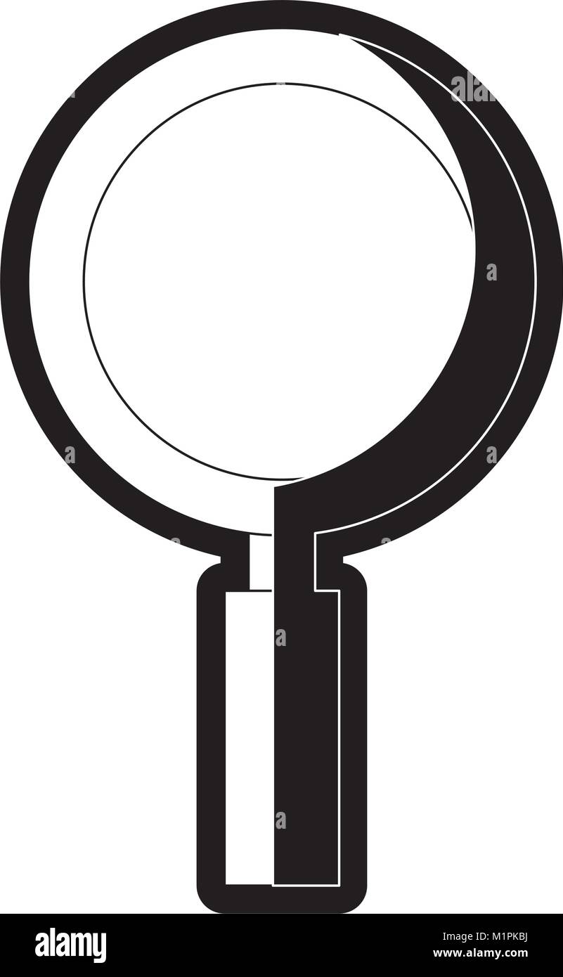 Magnifying glass icon Stock Vector Image & Art - Alamy