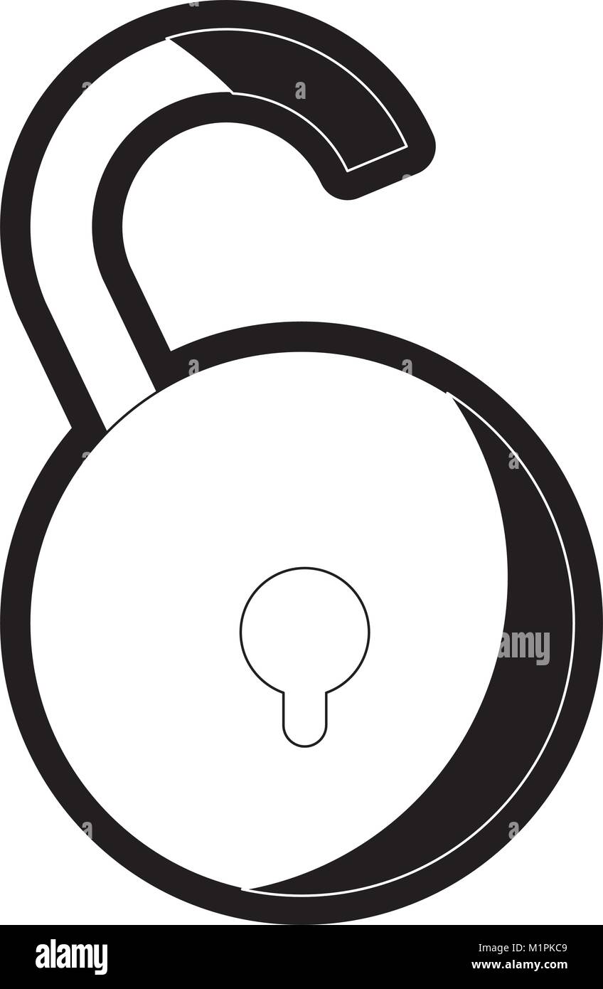 security padlock icon image Stock Vector Image & Art - Alamy