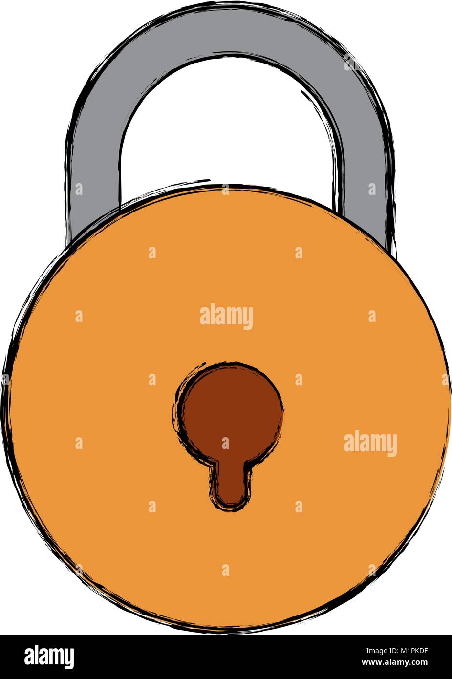 security padlock icon image Stock Vector Image & Art - Alamy