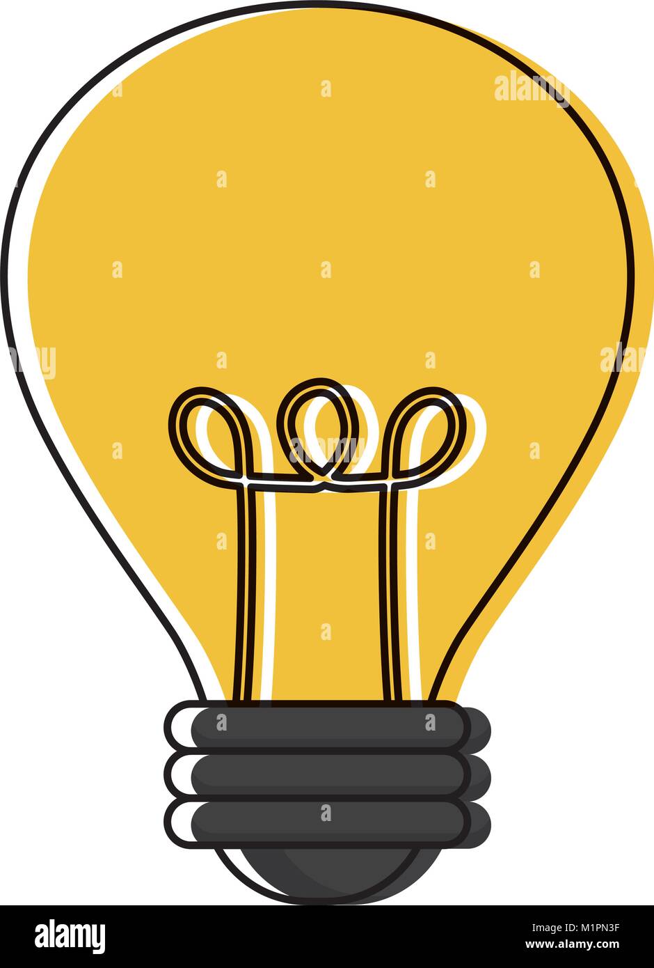 light bulb icon Stock Vector Image & Art - Alamy