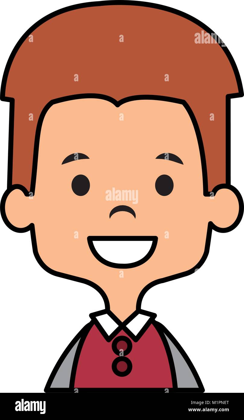 cute and little boy Stock Vector Image & Art - Alamy
