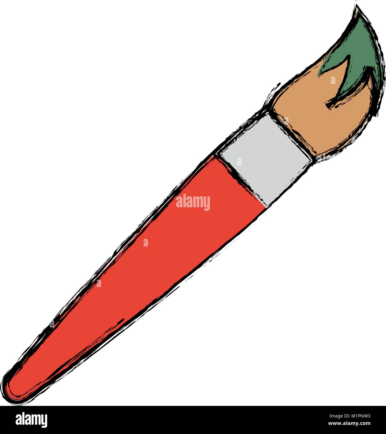 paint brush icon Stock Vector Image & Art - Alamy