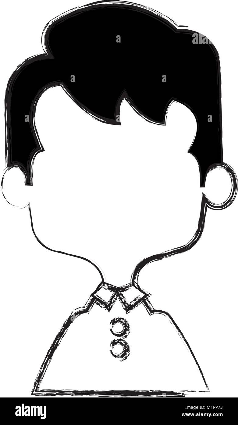 cute and little boy Stock Vector Image & Art - Alamy