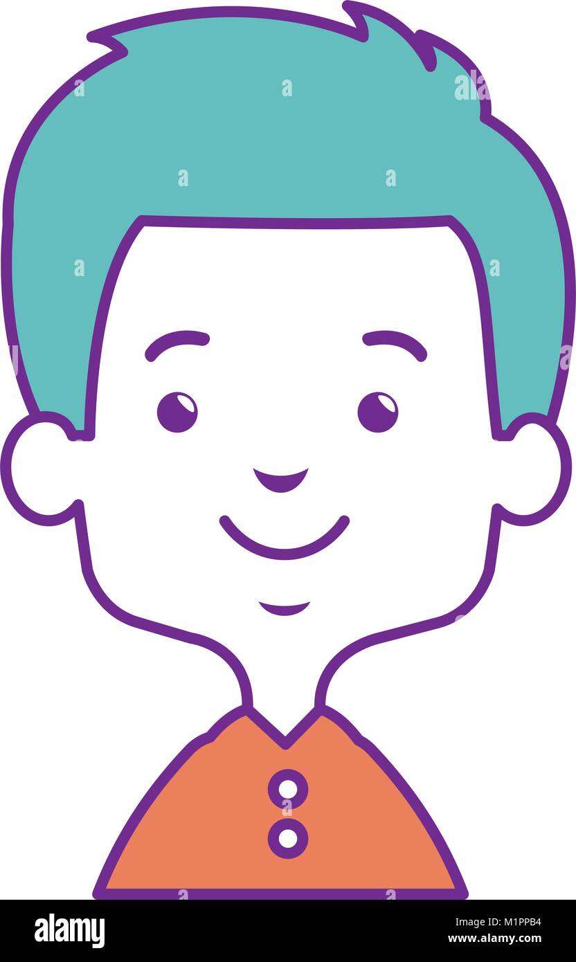 cute and little boy Stock Vector Image & Art - Alamy