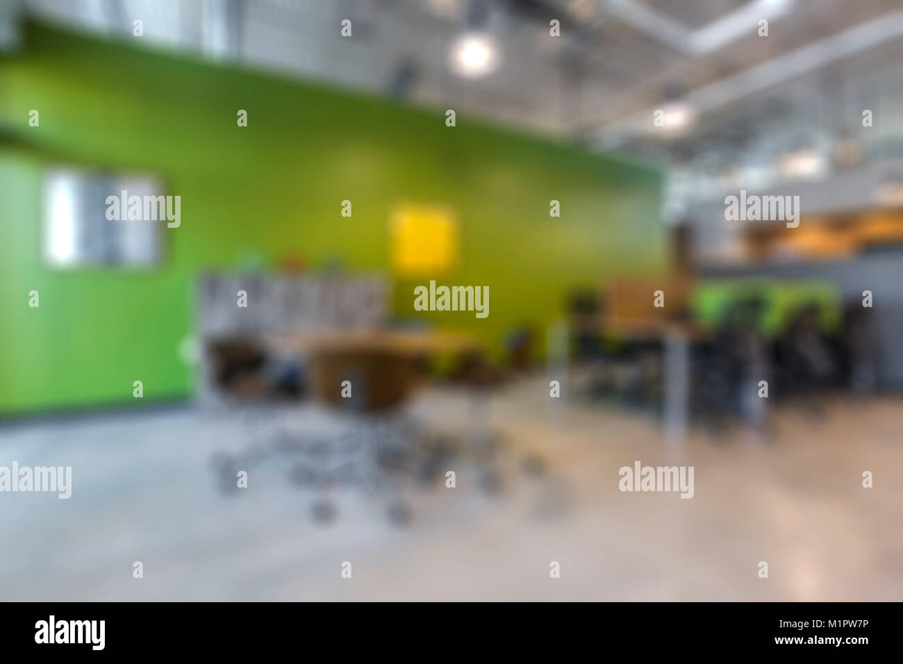 Abstract background of offices interior Stock Photo
