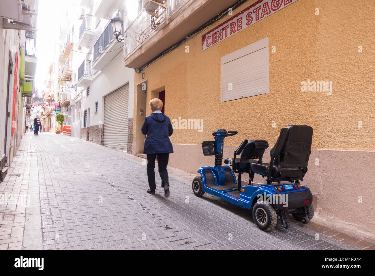Mobility scooter benidorm hires stock photography and images Alamy