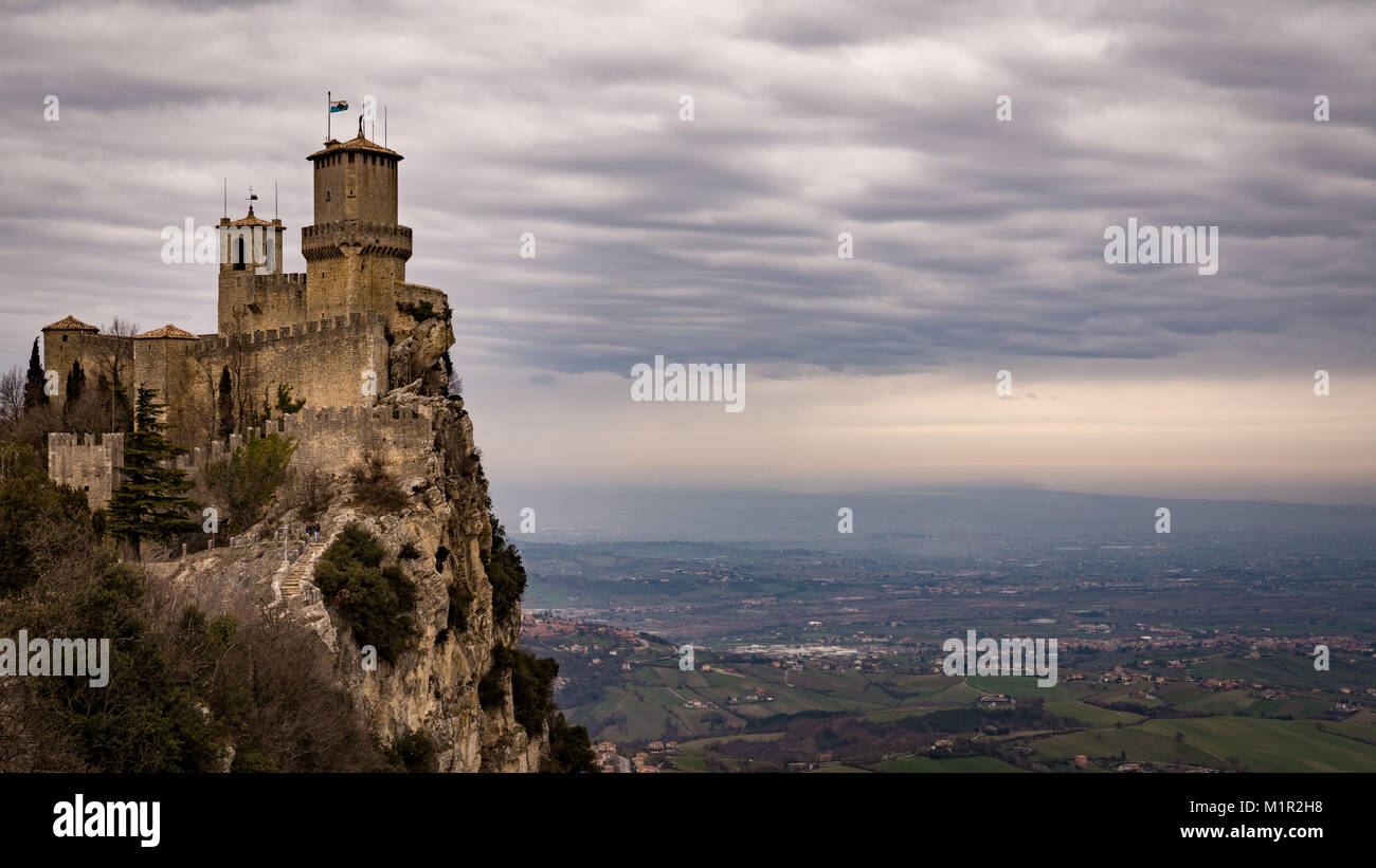 Pass of the witches with cloudy