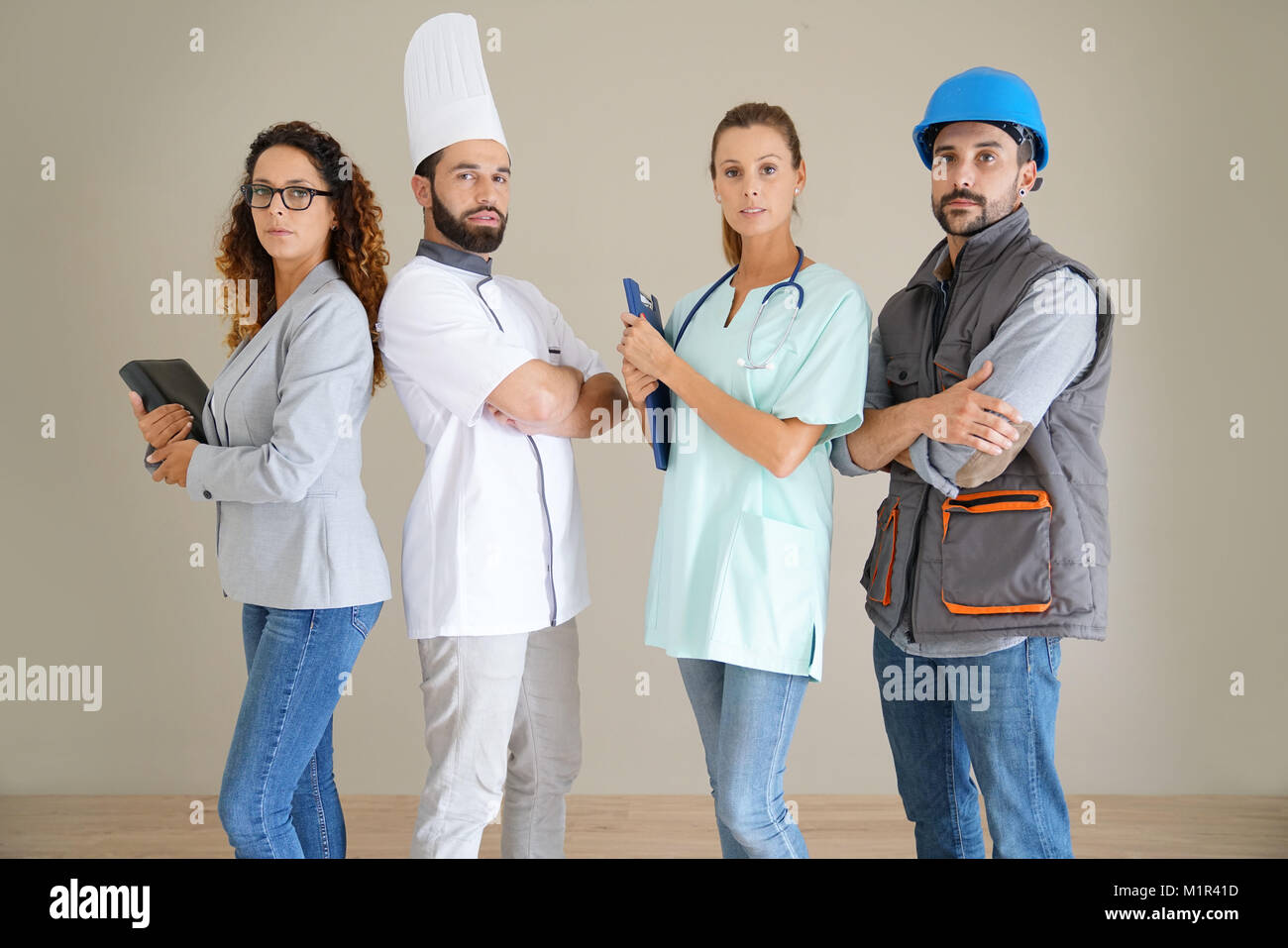 Occupations and isolated background hi-res stock photography and images ...