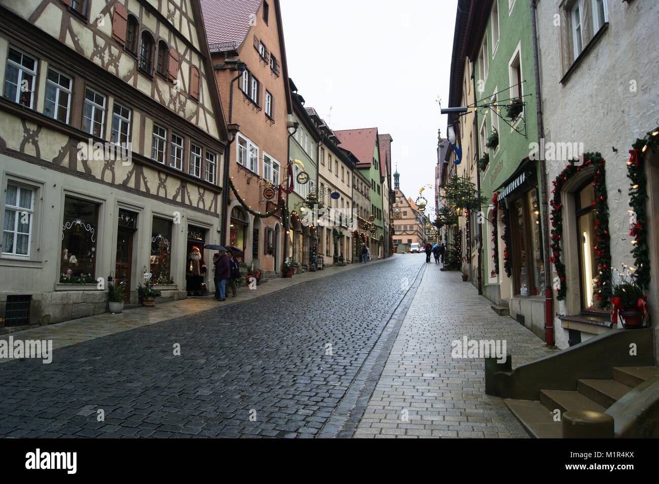 The Chocolate Box Town of Rothenburg, Germany Stock Photo Alamy