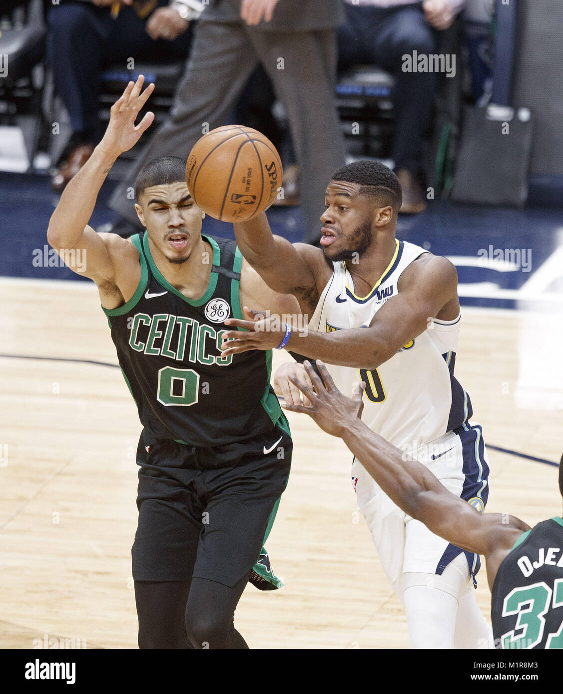 Jayson tatum nuggets hi-res stock photography and images - Alamy