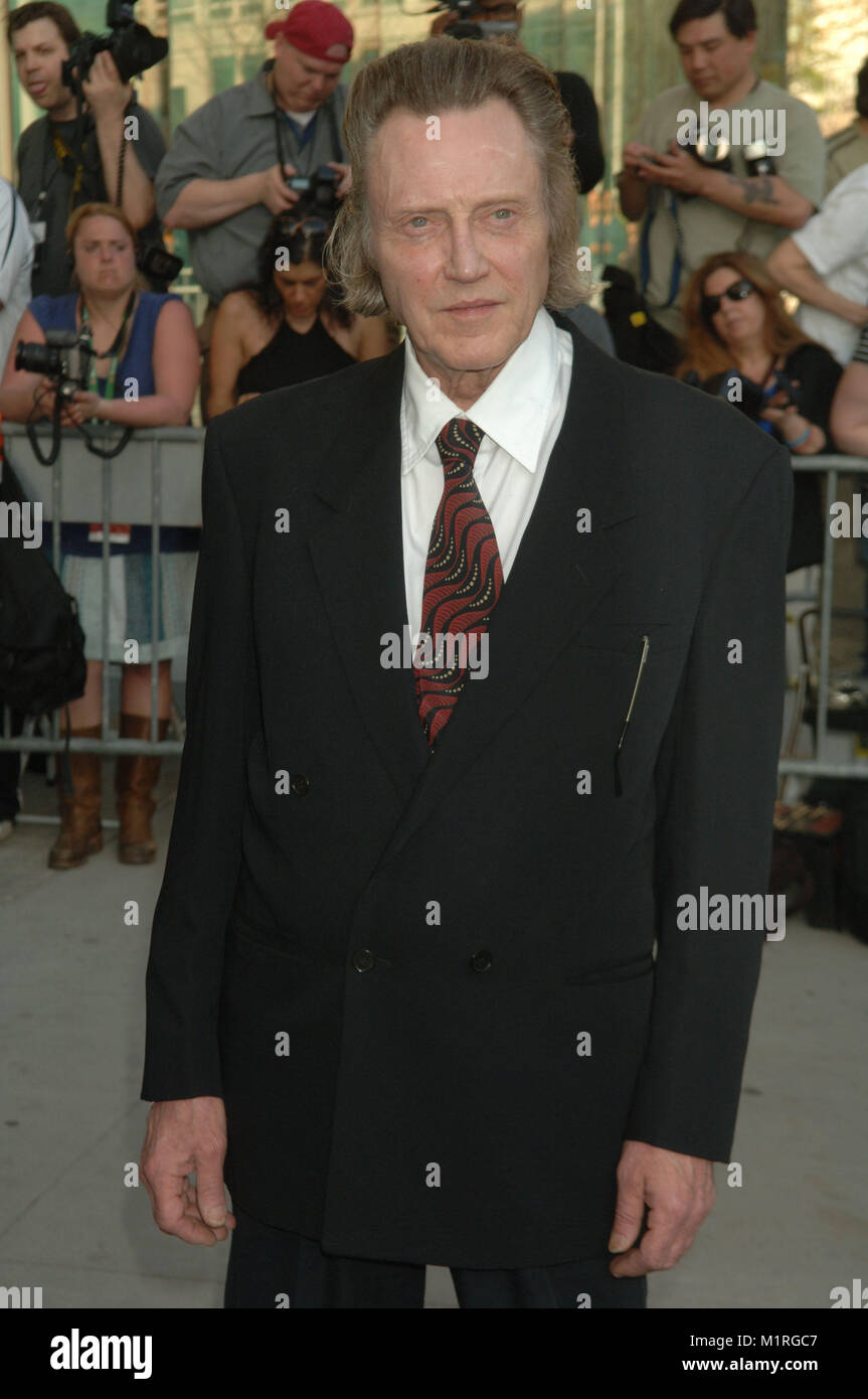 NEW YORK - APRIL 27: Actor Christopher Walken attends the 36th Film Society of Lincoln Center's Gala Tribute at Alice Tully Hall on April 27, 2009 in New York City   People;    Christopher Walken Stock Photo