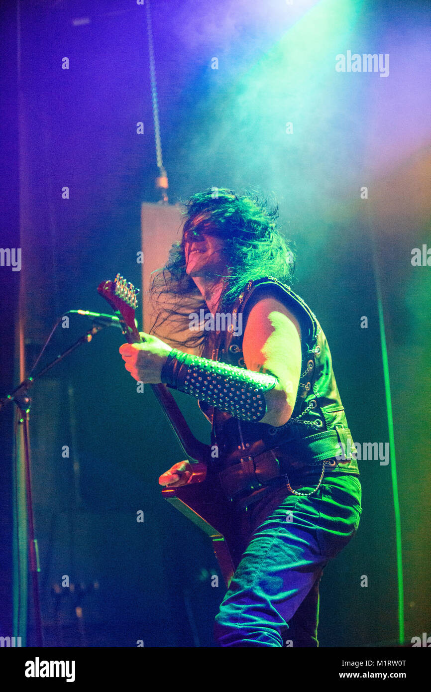 Norway, Bergen August 27, 2017. The Canadia speed metal band Exciter