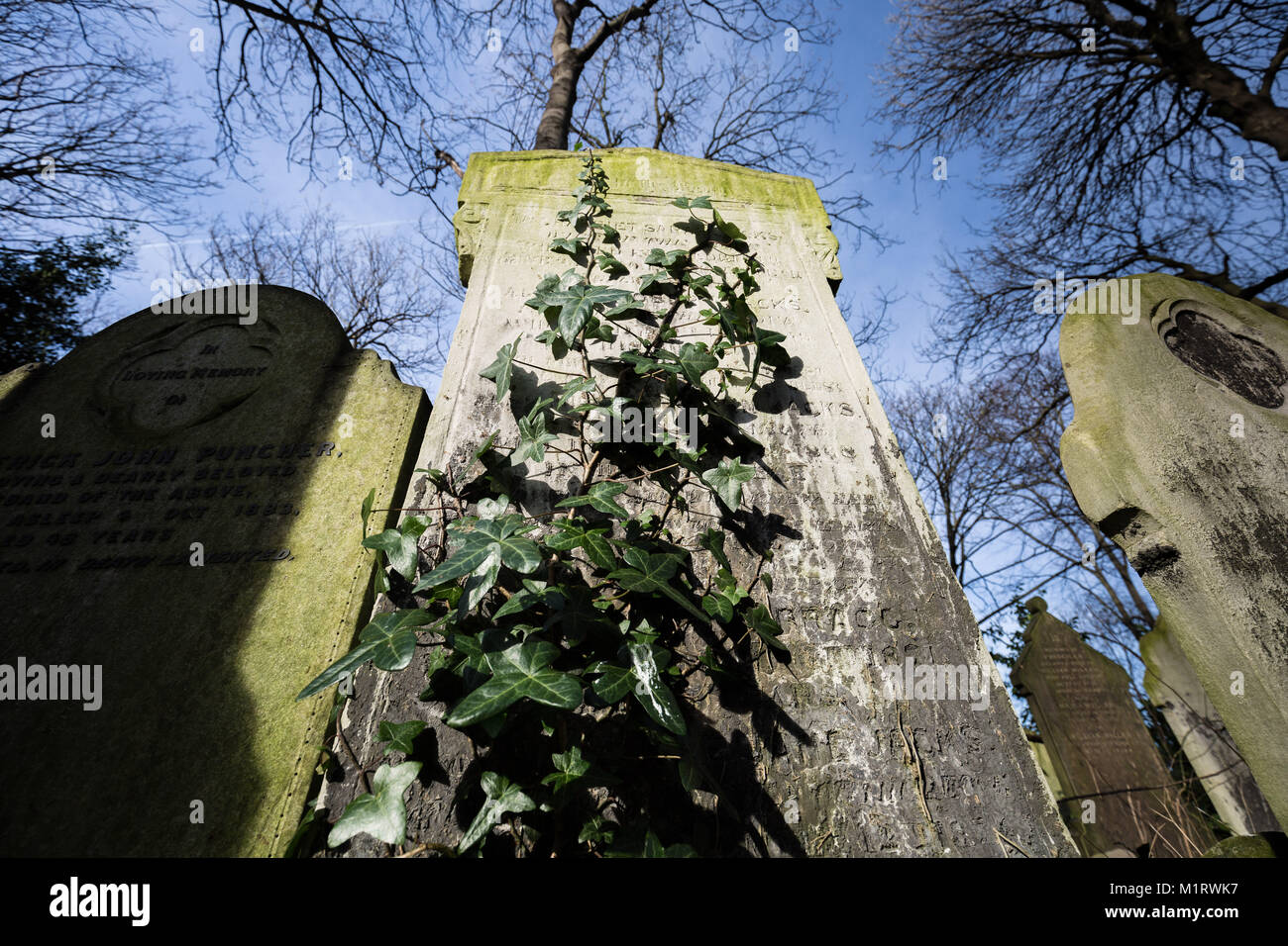 Tower Hamlets Cemetery Park in East London, UK Stock Photo Alamy