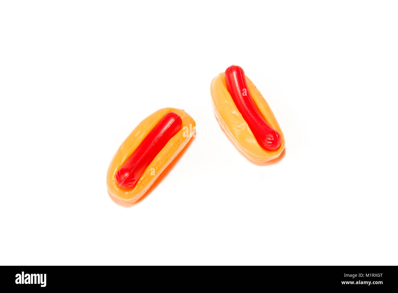 Plastic Hot Dog Stock Photo Alamy
