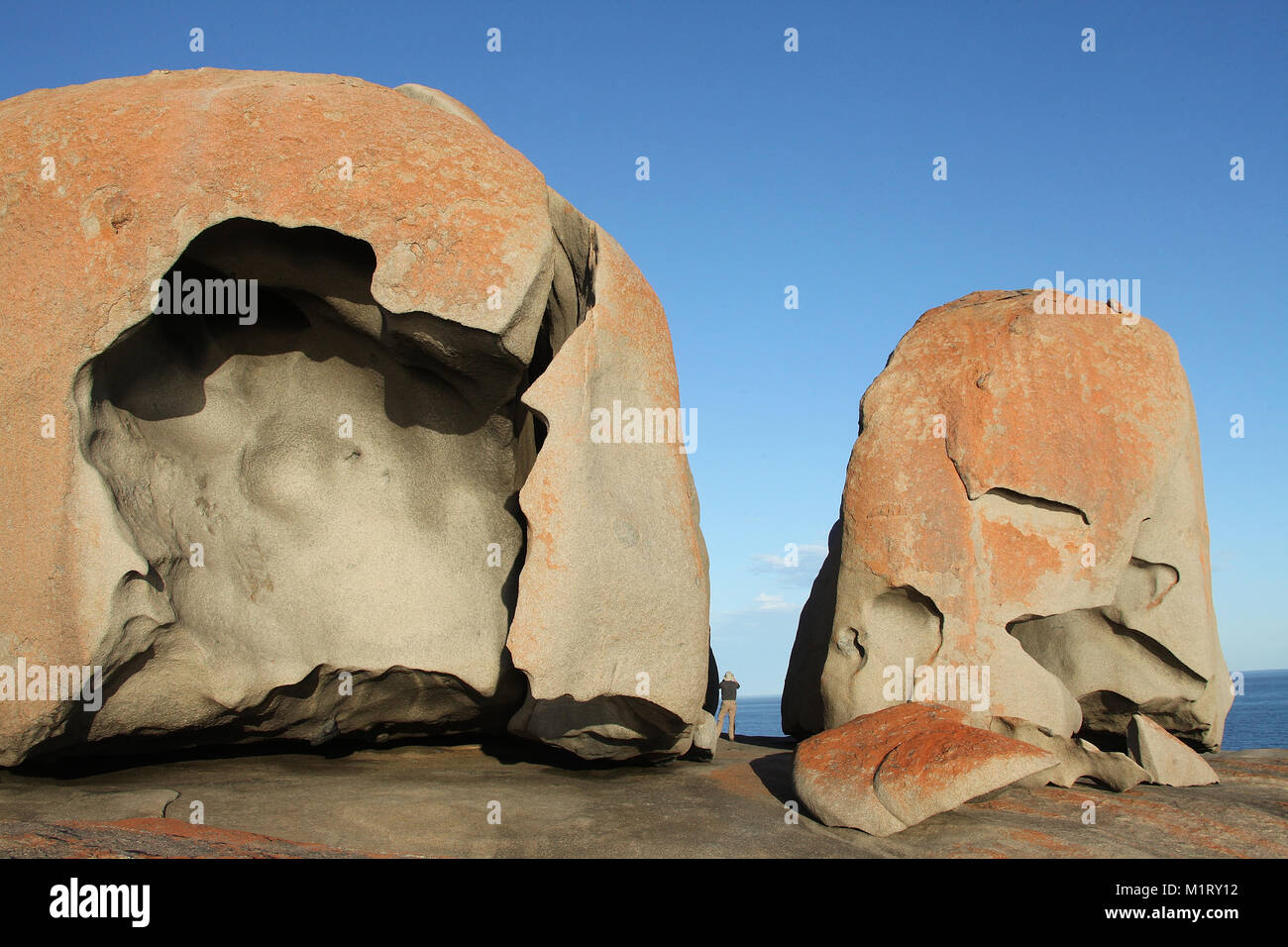 Remarkable Rocks at Flinders Chase National Park on Kangaroo Island Stock Photo