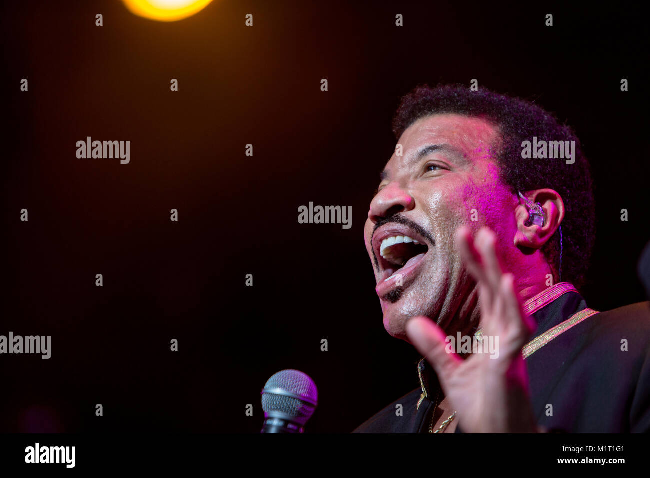 Lion Riche Singer Now The American singer, songwriter and musician Lionel Richie performs a ...